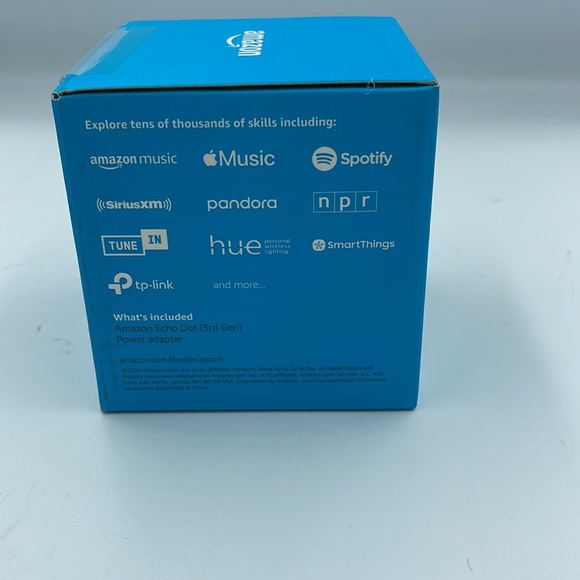 Echo Dot (3rd Gen- Smart speaker with Alexa brand new in sealed box - Picture 5 of 5